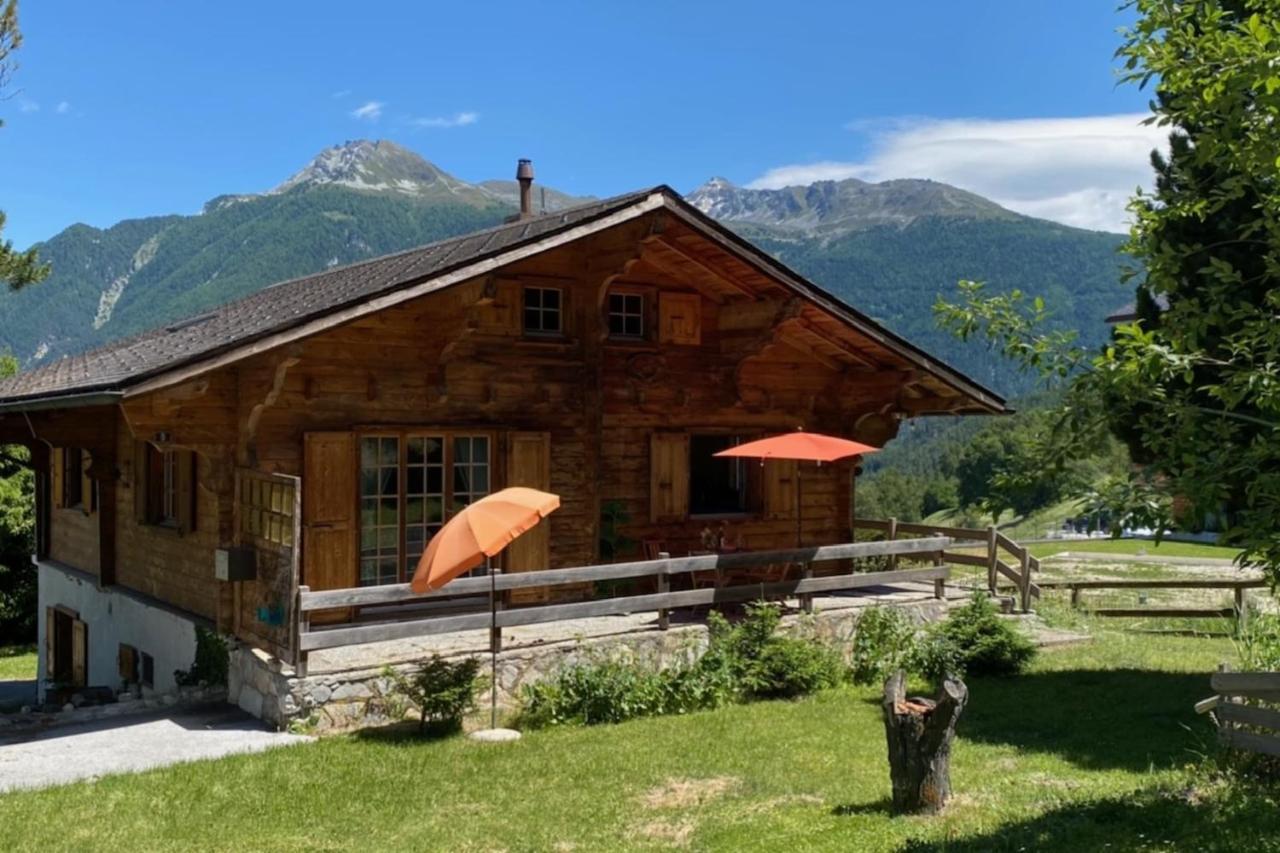 Chalet Albarose - Vercorin Extérieur photo